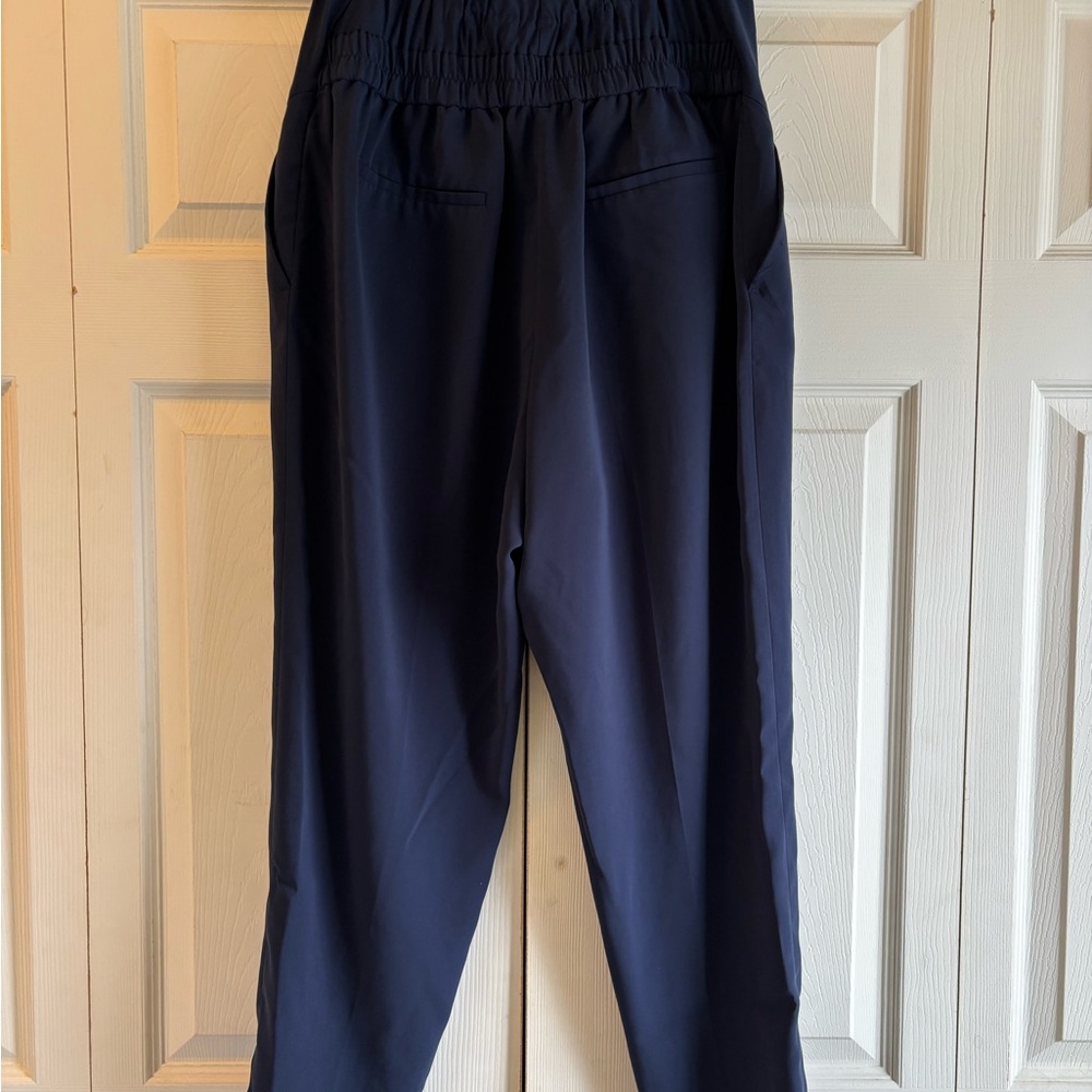 J.Crew Maternity Jamie Straight-Leg Work Pant, Navy Blue, Size 10 - Picture 5 of 9